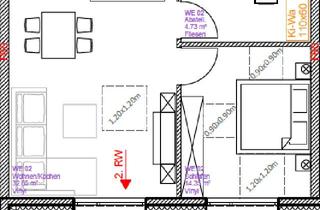 Wohnung mieten in 46562 Voerde, Erstbezug: Moderne 2-Zimmer Wohnung mit Terasse in Voerde (Niederrhein)
