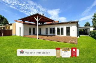 Doppelhaushälfte kaufen in 04357 Mockau-Nord, Bezugsfrei: Massives Bungalow und Doppelhaushälfte l Kamin l Wintergarten l Garage