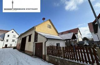 Haus kaufen in 72666 Neckartailfingen, Kleines Haus mit großer Scheune und kleinem Garten in Neckartailfingen