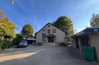 Haus kaufen in 27711 Osterholz-Scharmbeck, OHZ-Heilshorn nahe Bremen. Solides 2. Familienhaus mit Keller 436 qm Nutzfläche, Garten und Garagen