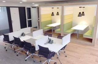 Büro zu mieten in 68165 Schwetzingerstadt, Helle 5-Arbeitsplatz-Büroraum in Mannheim-Oststadt flexibel möbliert all-inclusive