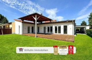 Doppelhaushälfte kaufen in 04357 Leipzig, Leipzig - Bezugsfrei: Massives Bungalow und Doppelhaushälfte l Kamin l Wintergarten l Garage