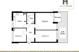 Wohnung kaufen in An Den Eichen 1B, 14513 Teltow, Vermietete 3 Zimmerwohnung mit Terrasse & Garten & Provisionsfrei