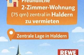 Wohnung mieten in Klosterstraße, 46459 Rees, Helle 2-Zimmer-Wohnung in Haldern mit ca. 75 m² Wohnfläche