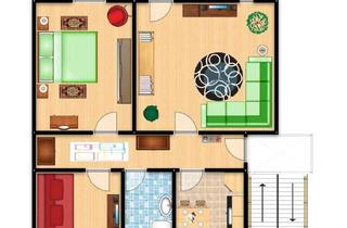 Wohnung mieten in Magdeburger Str. 2g, 06862 Roßlau, Gepflegte 3-Zimmer-Wohnung mit Balkon in Roßlau