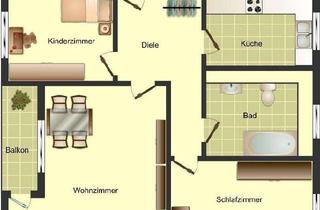 Wohnung mieten in Görlitzer Straße 31, 59229 Ahlen, Renovierte 3-Zimmer-Wohnung in Ahlen