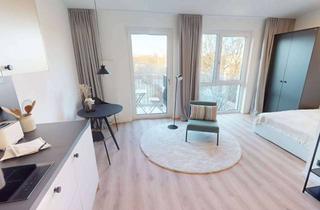 Wohnung mieten in Scharnweberstraße, 12459 Oberschöneweide, Koffer packen und einziehen: Modernes 1-Zimmer-Apartment mit geschmackvoller Möblierung, EBK und ...