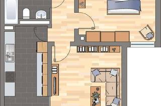 Wohnung mieten in Am Hasenspiel, 76756 Bellheim, 2-Zimmer-Wohnung in Bellheim mit Balkon!