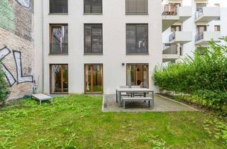 Wohnung mieten in Chausseestraße 108, 10115 Mitte, All-inklusive Miete: möblierte 3-Zimmerwohnung mit großzügigem Garten in der Chausseestraße