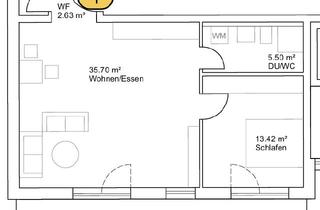 Wohnung mieten in Alte Amberger Str. 3a, 95478 Kemnath, Helle 2-Zimmer-Wohnung mit Balkon im 2. OG in Kemnath