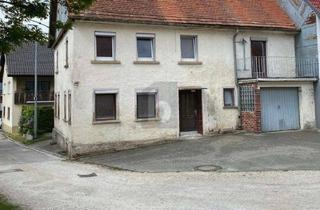 Haus kaufen in 89150 Laichingen, ROHBAU WARTET AUF NEUGESTALTUNG