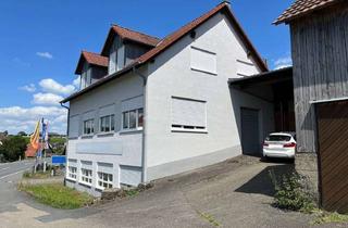 Gewerbeimmobilie kaufen in 74653 Ingelfingen, Viel Platz für Ideen: Großes Haus mit Schreinerei und angeschlossener Großscheune