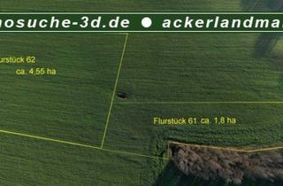 Grundstück zu kaufen in Haffstraße xxx, 18233 Rakow, Verkauf Ackerland ca. 6,4 ha in Ostseenähe Salzhaff/Rakow-Tessmannsdorf