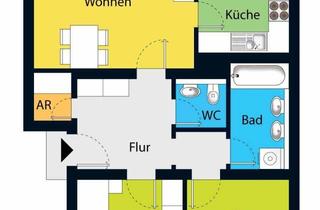 Wohnung kaufen in 01705 Freital, Moderne Eigentumswohnung in Freital – komfortabel wohnen am Stadtrand von Dresden