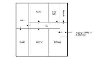Wohnung mieten in Nitzschkaer Str. 5 b, 04808 Wurzen, Attraktive 4-Zimmer-Wohnung mit Einbauküche in ruhiger Lage – Wurzen