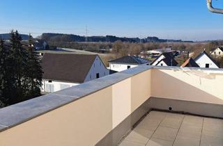 Wohnung mieten in Asbacher Str. 2a, 86637 Wertingen, Attika-Wohnung mit 4 Zimmern und Dachterrasse in Wertingen OT Rieblingen