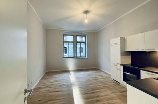 Wohnung mieten in Erlenstraße, 01097 Leipziger Vorstadt, Erstbezug nach Sanierung inkl. Einbauküche und Terrasse mit Privatgarten