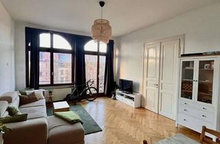 Wohnung mieten in 63739 Aschaffenburg, Helle 3-Zimmer-Altbauwohnung mit Fischgrätenparkett, zwei Balkonen und Tageslichtbad