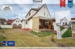 Einfamilienhaus kaufen in 76351 Linkenheim-Hochstetten, Linkenheim-Hochstetten - ENTFALTUNGSPOTENTIAL: Sanierungsbedürftiges Einfamilienhaus in Linkenheim