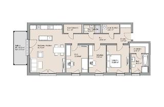 Wohnung kaufen in 38124 Braunschweig, Braunschweig - Traumhafte 4-Zimmer Wohnung -Neubau-