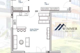 Wohnung kaufen in 84424 Isen, Barrierefrei im Erdgeschoss mit eigenem Garten - ideal fürs altersgerechte Wohnen!