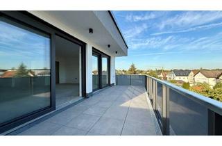 Wohnung kaufen in Wiesenau, 63303 Dreieich, Entspannte Abendstunden auf der Dachterrasse. (ETW 7)