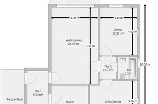 Wohnung mieten in 71384 Weinstadt, Ansprechende attraktive 3-Zimmer Wohnung mit Balkon in Weinstadt