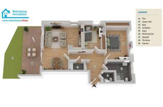 Wohnung mieten in 48356 Nordwalde, Attraktive 3-Zimmer Wohnung mit Terrasse in Süd-West-Ausrichtung