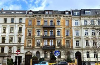 Wohnung mieten in August-Bebel-Straße 03, 04275 Südvorstadt, Traumhafte 4-Zimmer-Altbauwohnung mit Balkon in Leipzig