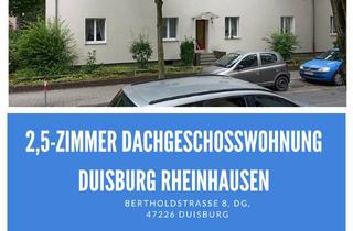 Wohnung mieten in Bertholdstraße, 47226 Hochemmerich, Günstig und dennoch zentral wohnen in Rheinhausen