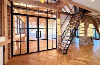 Wohnung mieten in 16766 Kremmen, Exklusiv & nahe Berlin: BEFRISTET DG-Whg. + ca.100m2 in Kremmen + 4 Zi + Galerie + Blick + Garten..