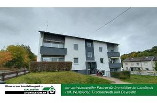 Wohnung mieten in 95632 Wunsiedel, Frisch renovierte 2-Zimmer-Wohnung mit Terrasse