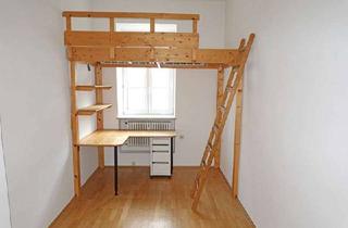 Wohnung mieten in Fasaneriestraße 3a, 80636 Neuhausen-Nymphenburg, Neuhausen – freundliches Einzelzimmer mit Hochbett und Gemeinschaftsbad