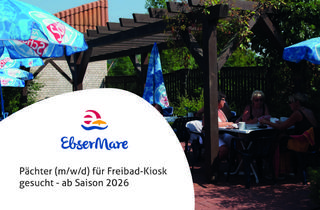 Gewerbeimmobilie mieten in Weichselgarten, 91320 Ebermannstadt, Kiosk im Freibad EbserMare zu verpachten – ab 2026