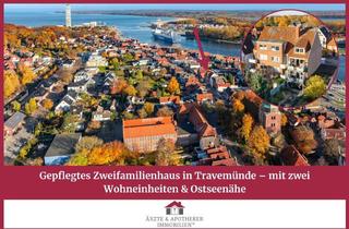 Haus kaufen in 23570 Travemünde, Gepflegtes Zweifamilienhaus in Travemünde – mit zwei Wohneinheiten & Ostseenähe