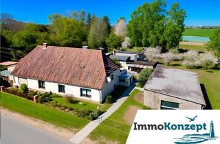 Haus kaufen in 18510 Elmenhorst, DHH mit Charme, ca. 85m² Wfl., Feldrandlage und großem Grundstück bei Stralsund!