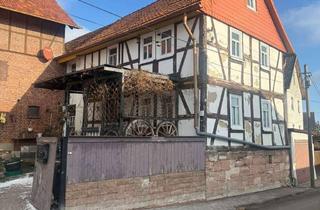 Haus kaufen in 99837 Berka, Renovierungsbedürftiges Fachwerkhaus