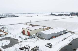 Anlageobjekt in 86492 Egling, Katip | Moderne Gewerbehalle mit zwei Einheiten und zwei Toren + separates Einfamilienhaus (2023)