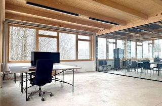 Büro zu mieten in 82418 Murnau, Arbeitsplatz in modernem und hellem Eckbüro in Neubau-Gemeinschaftsflächen, Warmmiete!