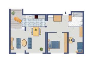 Wohnung kaufen in Angerburger Allee 17, 14055 Charlottenburg, Selbstnutzer aufgepasst - Helle Leerwohnung nahe Olympiastadium