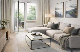 Wohnung kaufen in 70794 Filderstadt, sonnige 2-Zimmer-Wohnung mit Aussichts-Balkon, Aufzug und TG-Stellplatz in zentraler Lage