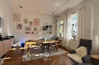 Wohnung mieten in 90408 Nürnberg, Stilvolle 6-Zimmer-Maisonette-Altbauwohnung mit Garten & Sauna in gefragter Innenstadtlage Nürnberg