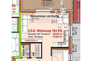 Wohnung mieten in 88370 Ebenweiler, Attraktive 3,5-Zimmer Erdgeschosswohnung mit TerasseGarten in Ebenweiler