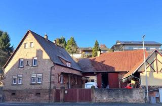 Einfamilienhaus kaufen in 63840 Hausen, Hofreite: Einfamilienhaus mit Sandsteincharme, Hof, Scheune und liebevollen Details!