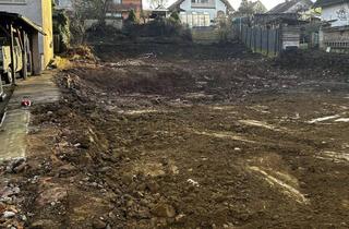 Haus kaufen in 76307 Karlsbad, Der Bau hat begonnen, Neubau DHH mit großem Grundstück, inklusive aller Kosten