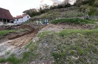 Grundstück zu kaufen in Unterdürbacher Straße 271, 97080 Unterdürrbach, Baugrundstück mit Baugenehmigung für zwei Doppelhaushälften