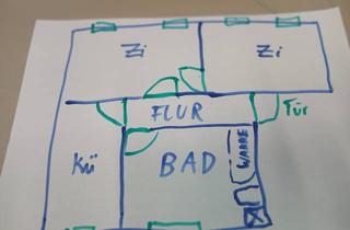 Wohnung mieten in Bahnhofstraße, 95111 Rehau, 2Zimmer Wohnung Rehau Zentrum