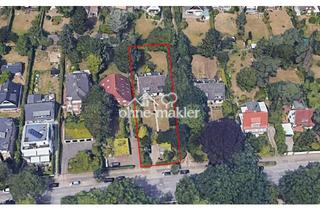 Garagen kaufen in 22391 Hamburg, Grundstück mit Baugenehmigung und Bestandsdoppelhaus in Poppenbüttel