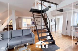 Wohnung kaufen in Adlerstraße 21, 70199 Süd, Neuwertige Maisonette-Wohnung mit großer Dachterrasse in unmittelbarer Nähe des Marienplatzes!