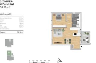 Wohnung kaufen in Frankenstraße 11, 76307 Karlsbad, Verkaufsstart! Attraktive 2-Zimmer Neubauwohnung